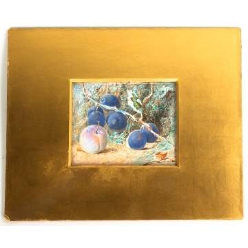 Two American School Watercolors